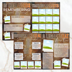 12 Page Memorial Essence Magazine Template, Celebration of Life Program & Keepsake, Obituary Celebration Of Life Program - Editable Memorial Canva Template