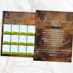 12 Page Memorial Essence Magazine Template, Celebration of Life Program & Keepsake, Obituary Celebration Of Life Program - Editable Memorial Canva Template