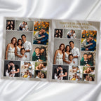 08 Pages White Rose Funeral Program Template, Editable Bifold 8.5x11” Design, Obituary Celebration Of Life Program, Digital Download - Editable Memorial Canva Template