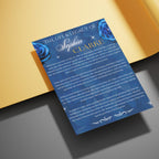 08 Pages Blue Roses Funeral Program Template, Editable Bifold 8.5x11” Design, Obituary Celebration Of Life Program, Digital Download - Editable Memorial Canva Template