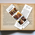 In Loving Memory Bookmark Canva Editable Template, Memorial Bookmark Template, Rest in Piece Bookmark Design, Funeral memorial Template - Editable Memorial Canva Template