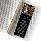 In Loving Memory Bookmark Canva Editable Template, Memorial Bookmark Template, Rest in Piece Bookmark Design, Funeral memorial Template - Editable Memorial Canva Template