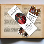 In Loving Memory Bookmark Canva Editable Template, Memorial Bookmark Template, Rest in Piece Bookmark Design, Funeral memorial Template - Editable Memorial Canva Template