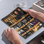 Pastoral Church Flyer Anniversary Program Template, Funeral Program, Church Program Template, Church Rivival Program Template, Service Flyer - Editable Memorial Canva Template