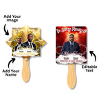 30 In Loving Memory Paddle Fan Editable Template, Memorial Fan, Celebration of Life Paddle Fan, In Loving Memory Handheld Tribute - Editable Memorial Canva Template