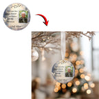 10 Memorial Christmas Ornament Bundle Canva Template, Round Christmas in Heaven, Memorial Ornaments Template, Funeral & Celebration - Editable Memorial Canva Template
