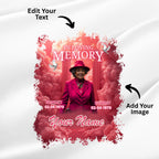 10 In Loving Memory Pink T Shirt Canva Editable Templates, Memorial Editable Template, Rest In Peace Designs, Funeral & Celebration of Life - Editable Memorial Canva Template