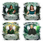 10 Green Celebrating Of Life Canva Editable T Shirt Templates, In Loving Memory Template, Rest in Peace, Memorial Template,Digital Download - Editable Memorial Canva Template