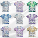 20 Memorial Canva Editable All Over T Shirt Template, In Loving Memory All Over Shirt, Rest in Peace, Funeral Shirt, Perfect for Sublimation - Editable Memorial Canva Template