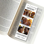 In Loving Memory Bookmark Canva Editable Template, Memorial Bookmark Template, Rest in Piece Bookmark Design, Funeral memorial Template - Editable Memorial Canva Template