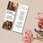 In Loving Memory Bookmark Canva Editable Template, Memorial Bookmark Template, Rest in Piece Bookmark Design, Funeral memorial Template - Editable Memorial Canva Template