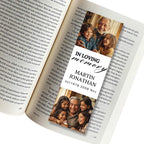 In Loving Memory Bookmark Canva Editable Template, Memorial Bookmark Template, Rest in Piece Bookmark Design, Funeral memorial Template - Editable Memorial Canva Template