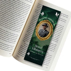 In Loving Memory Green Bookmark Canva Editable Template, Memorial Bookmark Template, Rest in Piece Bookmark Design,Funeral memorial Template - Editable Memorial Canva Template