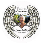 10 Editable Memorial Butterfly Flying Template, In Loving Memory Butterfly Picture Frame, Memorial Canva Template, Remembrance Favor - Editable Memorial Canva Template