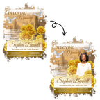 30 In Loving Memory T Shirt Canva Editable Templates, In Loving Memory Templates, Memorial Canva Template, Funeral & Celebration of Life - Editable Memorial Canva Template