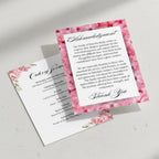 Funeral Invitation Card Canva Editable Template, In Loving Memory Template, Memorial Prayer Card, Printable Funeral Remembrance Card - Editable Memorial Canva Template