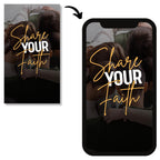 50 Church Social Media Canva Templates, Canva Church Template, Editable Church Event Posts, Eye-catching and vibrant posts, Digital Download - Editable Memorial Canva Template