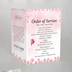 Funeral Invitation Card Canva Editable Template, In Loving Memory Template, Memorial Prayer Card, Printable Funeral Remembrance Card - Editable Memorial Canva Template