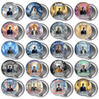 25 In Loving Memory Pin Button Canva Editable Templates, In Loving Memory Templates, Memorial Canva Template, Funeral & Celebration of Life - Editable Memorial Canva Template