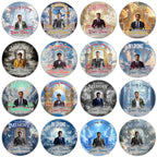 25 In Loving Memory Pin Button Canva Editable Templates, In Loving Memory Templates, Memorial Canva Template, Funeral & Celebration of Life - Editable Memorial Canva Template