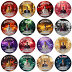 25 In Loving Memory Pin Button Canva Editable Templates, In Loving Memory Templates, Memorial Canva Template, Funeral & Celebration of Life - Editable Memorial Canva Template