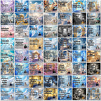50 Memorial Tumbler Canva Editable Template Bundle, Canva Editable Template, In Loving Memory Tumbler, Add your Own Photo Canva Tumbler - Editable Memorial Canva Template