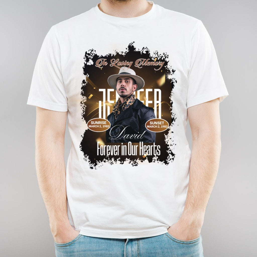 06 In Loving Memory T Shirt Canva Editable Templates, Forever In Our Heart Templates, Memorial Canva Template, Funeral & Celebration of Life - Editable Memorial Canva Template