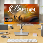 12 Church Announcement Slides Canva Editable Template, Pre Service Slides Modern Gradients Template, Church Welcome Livestream Presentation - Editable Memorial Canva Template