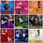 11 In Loving Memory Flyer Canva Editable Template, Memorial Remembrance Flyer, Rest In Peace, Forever In Our Memories, Digital Download - Editable Memorial Canva Template