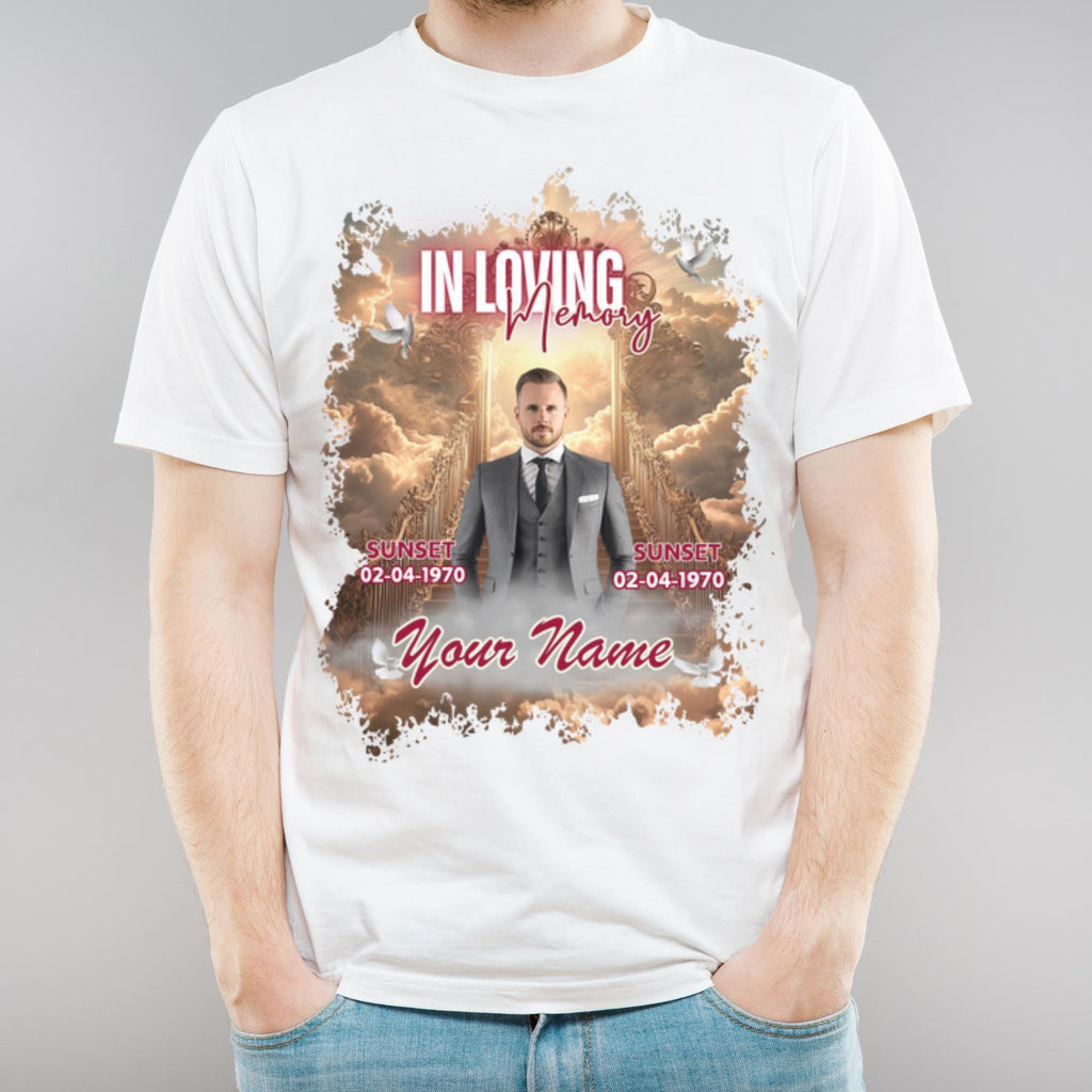 25 In Loving Memory T Shirt Canva Editable Templates, In Loving Memory Templates, Memorial Canva Template, Funeral & Celebration of Life - Editable Memorial Canva Template