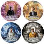 25 In Loving Memory Pin Button Canva Editable Templates, In Loving Memory Templates, Memorial Canva Template, Funeral & Celebration of Life - Editable Memorial Canva Template