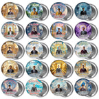 25 In Loving Memory Pin Button Canva Editable Templates, In Loving Memory Templates, Memorial Canva Template, Funeral & Celebration of Life - Editable Memorial Canva Template