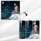 50 Memorial Tumbler Canva Editable Template Bundle, Canva Editable Template, In Loving Memory Tumbler, Add your Own Photo Canva Tumbler - Editable Memorial Canva Template