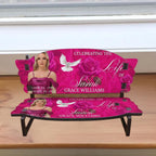 11 In Loving Memory Bench Canva Editable Templates, In Loving Memory Banch Templates, Memorial Bench Template, Funeral & Celebration of Life - Editable Memorial Canva Template