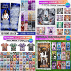 In Loving Memory Mega Bundle Canva Editable Templates, In Loving Memory Templates, Memorial Canva Editable Templates, Digital Download - Editable Memorial Canva Template