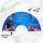 11 In Loving Memory Clack Fan Canva Editable Templates, In Loving Memory Templates, Memorial Canva Template, Funeral Memorial Clack Fan - Editable Memorial Canva Template