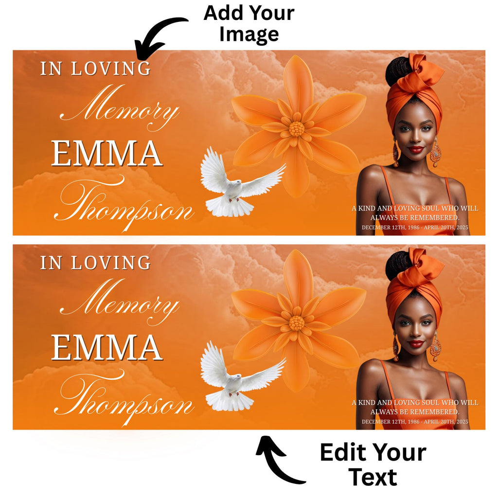11 In Loving Memory Bench Canva Editable Templates, In Loving Memory Banch Templates, Memorial Bench Template, Funeral & Celebration of Life - Editable Memorial Canva Template