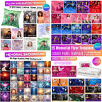 In Loving Memory Mega Bundle Canva Editable Templates, In Loving Memory Templates, Memorial Canva Editable Templates, Digital Download - Editable Memorial Canva Template