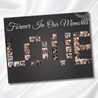 Grey & White Obituary Funeral Program Template, Bi-Fold(11x8.5 in) Funeral Program, Obituary Celebration Of Life Program, Digital Download - Editable Memorial Canva Template